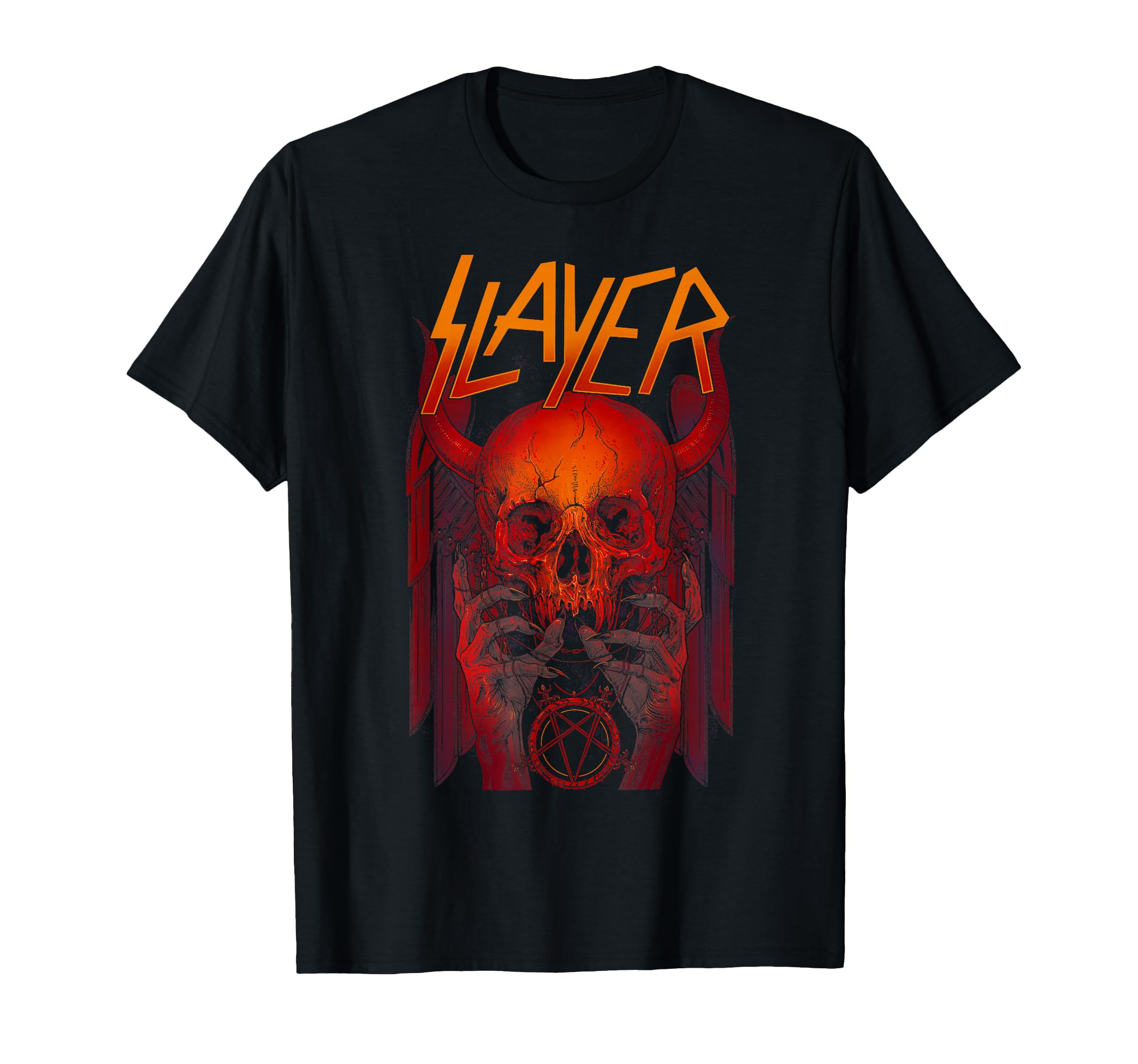 Slayer Tシャツ Amazon.com: Slayer – Est 1981 Black and Red T-Shirt